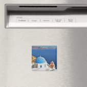 Santorin de Oia Magnet (In Situ (Lave-vaisselle))