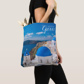 Santorin Fourre-tout Grèce Sac à thème Souvenir (De près)