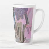 Santorin Grèce latte mug (Droite)