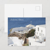 Santorin, Grèce, Photographie, Carte postale (Devant / Derrière)