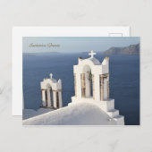 Santorin, Grèce, Photographie, Carte postale (Devant / Derrière)