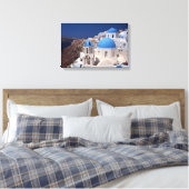 Santorin Grèce toile étirée Impression (Insitu(Chambre))