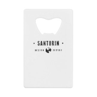 Santorin Kredietkaart Flessenopener