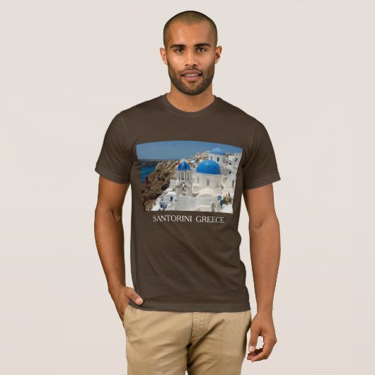 Santorini 1 t-shirt (Voorkant volledig)
