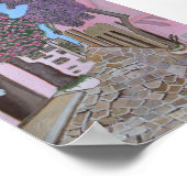 Santorini 2 Griekenland Poster (Hoek)