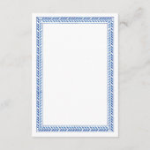 Santorini Accommodatie Huwelijk Griekenland Kaarte Informatiekaartje (Achterkant)