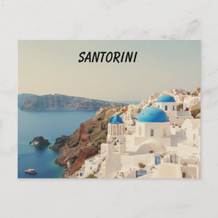 Santorini Ansichtkaart Briefkaart