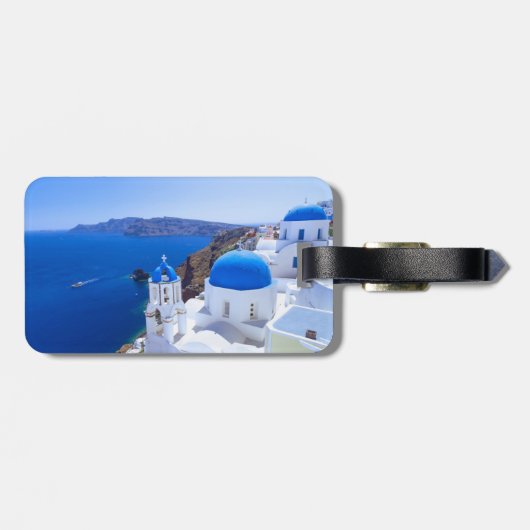 Santorini Bagagelabel (Achterkant horizontaal)