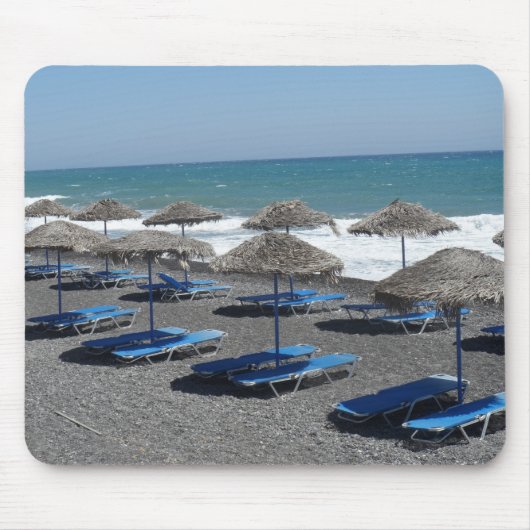 Santorini Beach, Griekenland Muismat (Voorkant)