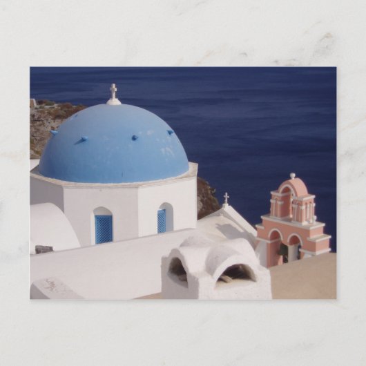 Santorini Briefkaart (Voorkant)
