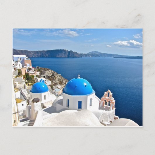 Santorini Briefkaart (Voorkant)