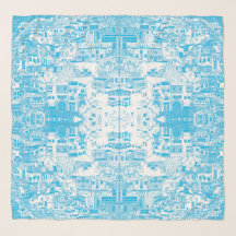 "Santorini" - Chiffon sjaal