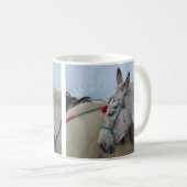 Santorini Donkeys Coffee Mok (Voorkant rechts)