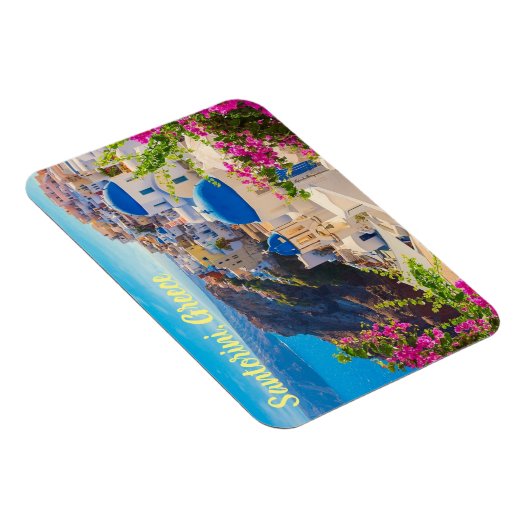 Santorini Greece gestileerd Magneet (Rechterzijde)