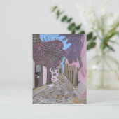 Santorini, Greece invitation card (Debout devant)