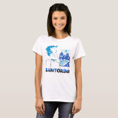 Santorini Greece.nl T-shirt (Voorkant volledig)