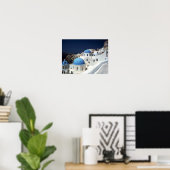 Santorini Greece Poster Paper (Matte) (Thuiskantoor)