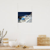 Santorini Greece Poster Paper (Matte) (Keuken)