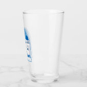 Santorini Greece Retro  Glas (Links)