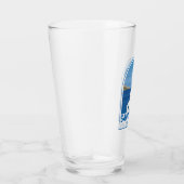 Santorini Greece Retro  Glas (Rechts)