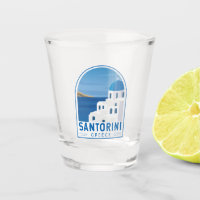 Santorini Greece Retro 