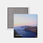 Santorini Greece Souvenir Magnet (Recto/Verso)