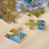 Santorini Greek City Jigzaag Puzzle Legpuzzel (Zijkant)