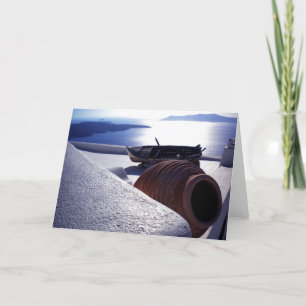 Santorini Greetingcard Kaart