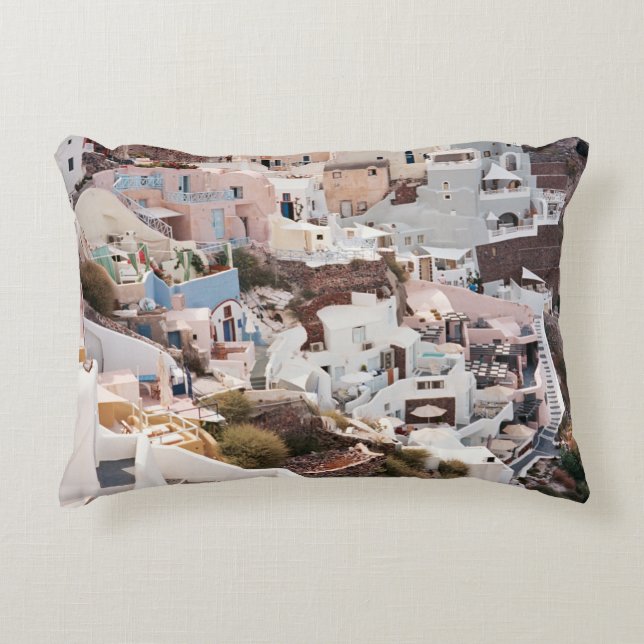 SANTORINI GRIECE ACCENT KUSSEN (Voorkant)