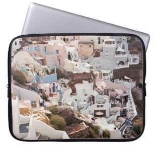 SANTORINI GRIECE LAPTOP SLEEVE