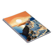 SANTORINI GRIEKENLAND #1 NOTITIEBOEK (Rechterzijde)