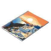 SANTORINI GRIEKENLAND #1 NOTITIEBOEK (Linkerzijde)