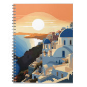 SANTORINI GRIEKENLAND #1 NOTITIEBOEK (Voorkant)
