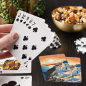 SANTORINI GRIEKENLAND #1 POKERKAARTEN (Insitu)