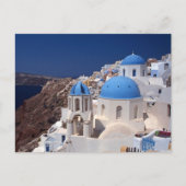 Santorini Griekenland Ansichtkaart Briefkaart (Voorkant)