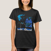 Santorini Griekenland.b T-shirt (Voorkant)