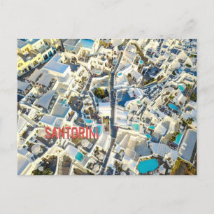 Santorini - Griekenland Briefkaart
