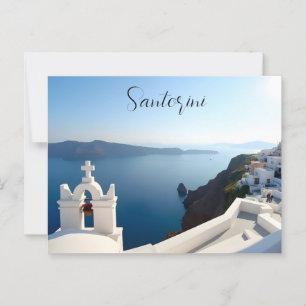 Santorini Griekenland Briefkaart