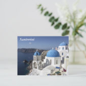Santorini, Griekenland Briefkaart (Staand voorkant)