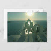 Santorini Griekenland Briefkaart (Voorkant / Achterkant)