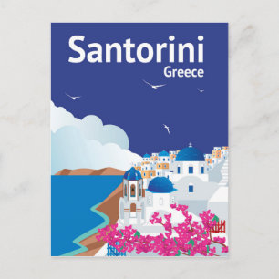 Santorini Griekenland Briefkaart