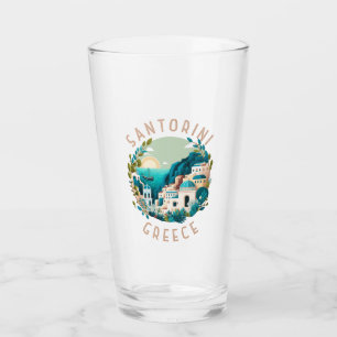 Santorini Griekenland - Cirkel in nood Glas