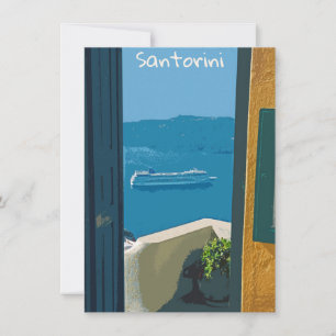 Santorini, Griekenland cruiseschepen