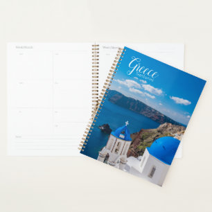 Santorini Griekenland Dag Week Planner
