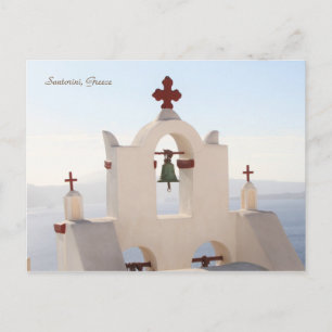 Santorini, Griekenland, dorp Oia, fotografie Briefkaart