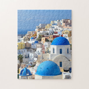 Santorini Griekenland Europa Reisfotografie Volwas Legpuzzel