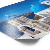 Santorini, Griekenland Foto Afdruk (Hoek)