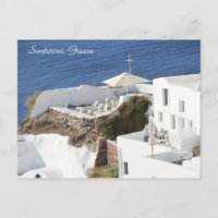 Santorini, Griekenland, Fotografie, Postkaart