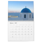 Santorini Griekenland Kalender (Feb 2027)