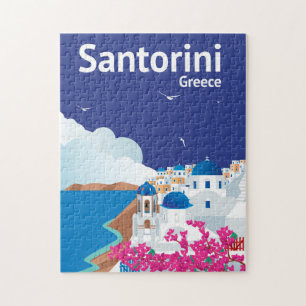 Santorini Griekenland Legpuzzel